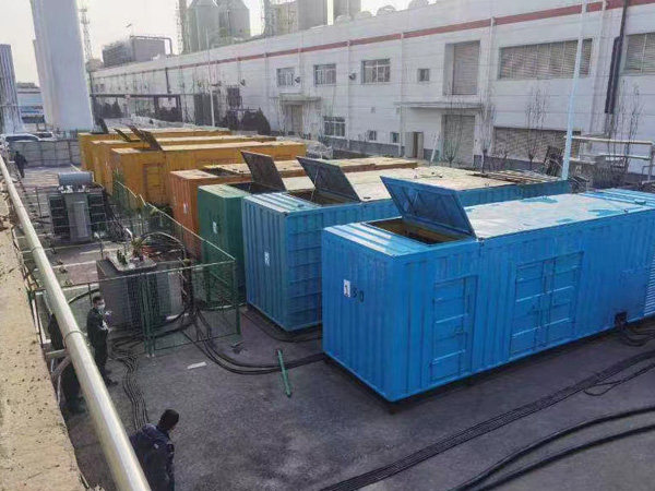 阿克苏柴油发电机出租案例展示